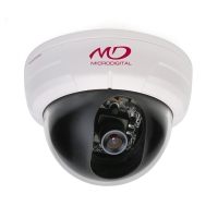 Купольная антивандальная HD-SDI камера 2Mpix с ИК-подсветкой и нагревательными элементами L2.8-12мм